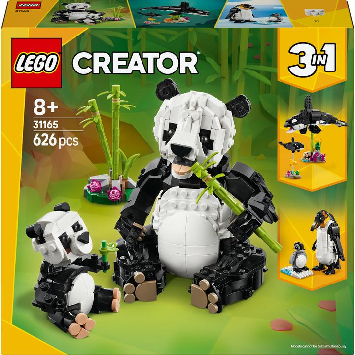 LEGO Wilde Tiere: Pandafamilie (31165, LEGO Creator 3-in-1)