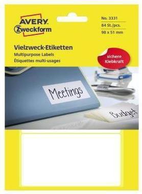 Produktbild Avery Mehrzweck-Etiketten 3331