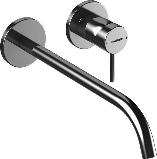 Actual product image Hansa Hansapublic washbasin faucet, single lever mixer, concealed, projection 300mm curable, 5795217