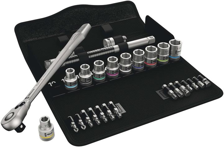 Produktbild Wera 8100 SC 8 Zyklop Metal-Knarrensatz (19 mm, 12 mm, 14 mm, 16 mm, 10  mm, 18 mm, 17 mm, 11 mm, 15 mm, 13 mm)