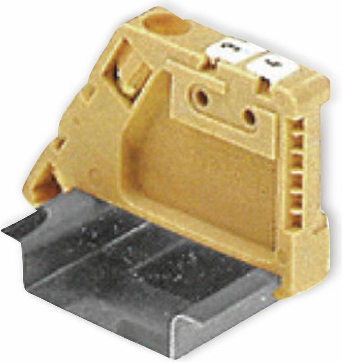 Actual product image Weidmüller End stop for W series DIN rail terminal