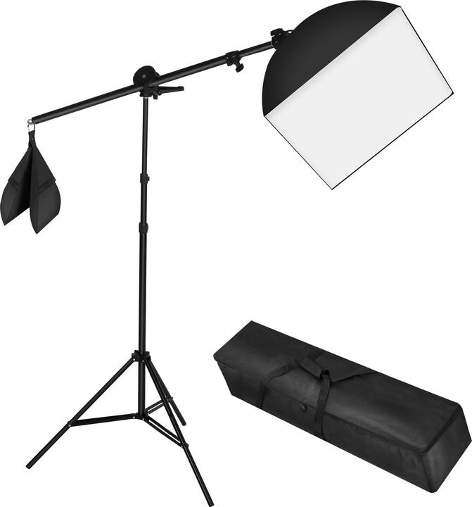 Actual product image tectake Studio light with softbox, tripod and bag (Studio light)