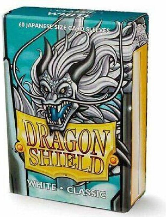 Arcane Tinman Maniche piccole Dragon Shield - Bianco classico (60 maniche)