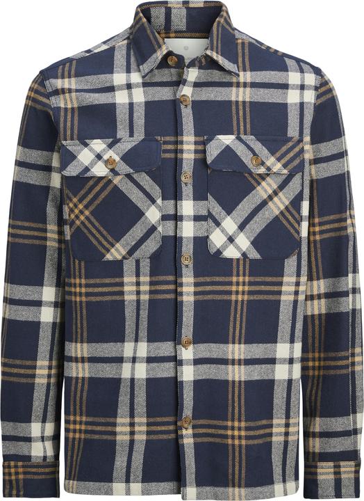 Jack & Jones Jprraymond Melange Check Ls Overshirt Sn
