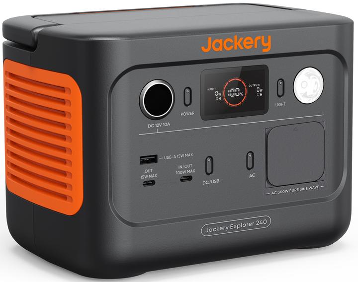 Immagine prodotto Jackery Esploratore 240 (256 Wh, 3.60 kg)
