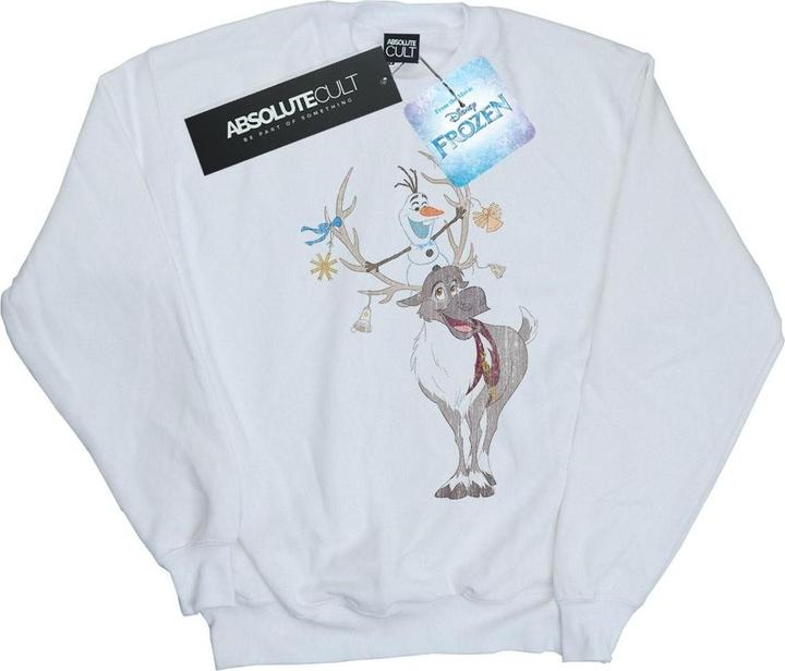 Produktbild Disney Frozen Sven And Olaf Christmas Ornaments Sweatshirt Jungen (140, 146)