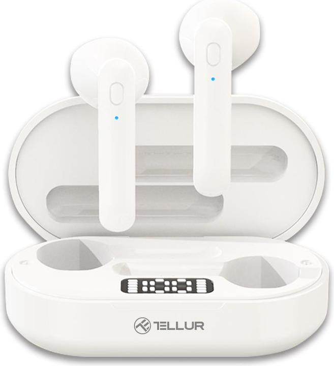 Image du produit Tellur Ecouteurs Flip True Wireless blanc (120 h, Sans fil)