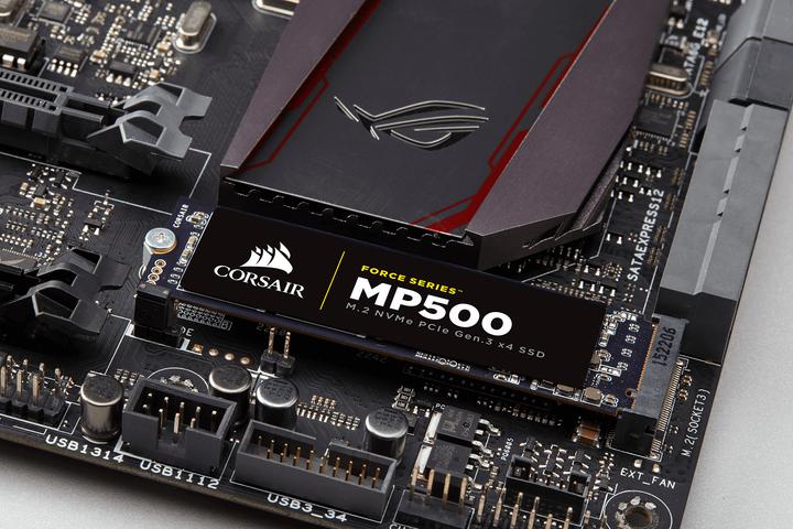 Actual product image Corsair Force MP500 (480 GB, M.2)