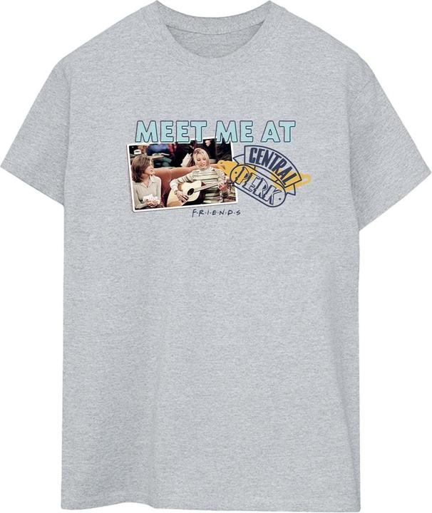 Friends Meet Me At Central Perk Boyfriend Fit TShirt