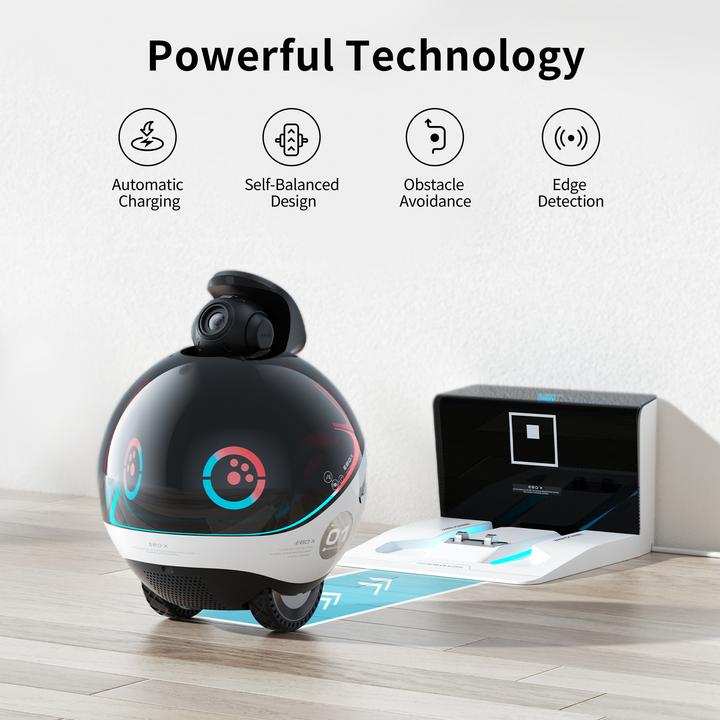 Actual product image Enabot EBO X surveillance robot with WLAN camera (3840 x 2160 pixels)