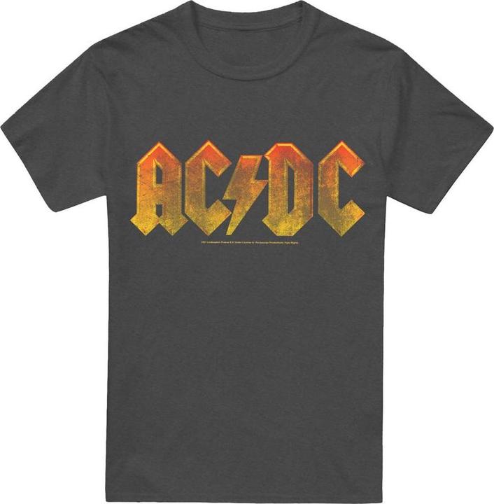 Actual product image AC/DC Unisex Adult Gradient Logo T-Shirt (3XL)