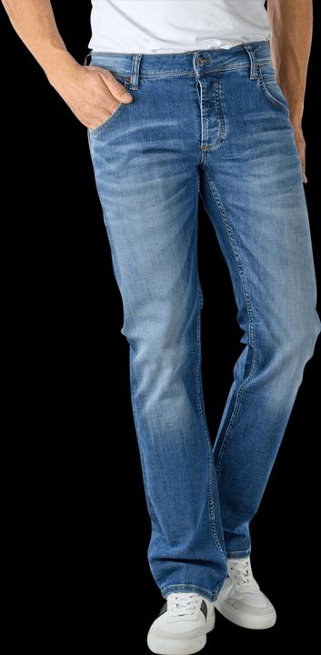Actual product image Mustang Michigan straight jeans vintage rinse washed (W34/L36)
