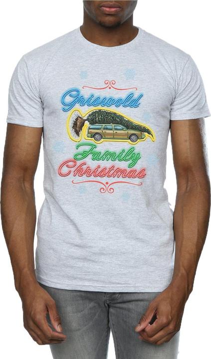 Immagine prodotto National Lampoon´s Vacation National Lampoon's Christmas Vacation Griswold Family Maglietta Uomo (XL)