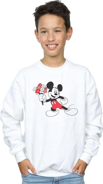 Produktbild Disney Mickey Mouse Flowers Sweatshirt Jungen (152, 158)