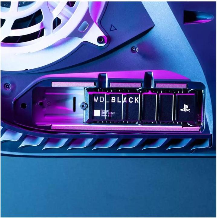 Produktbild WD Black SN850P mit Heatsink für PS5 (2000 GB, M.2 2280)