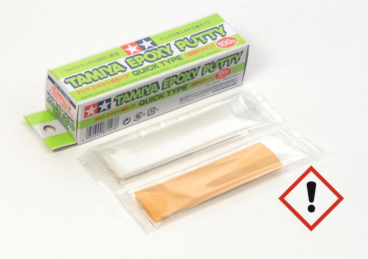 Tamiya Epoxy Spachtelmasse Quick Type 100g 2K