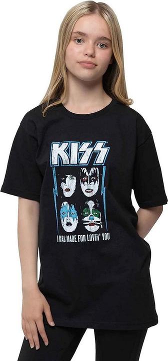 Immagine prodotto KISS Maglietta in cotone per bambini/ragazzi Made For Lovin' You (104)