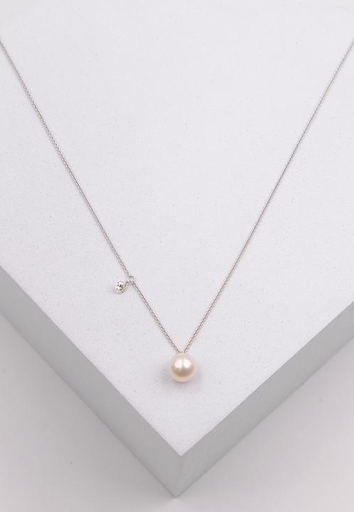 Produktbild Muau Collier (750/18K Weissgold, 45 cm)