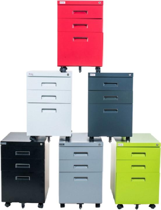 Produktbild Jet-Line Rollcontainer PAUL grün Rollschrank Bürocontainer knock-down