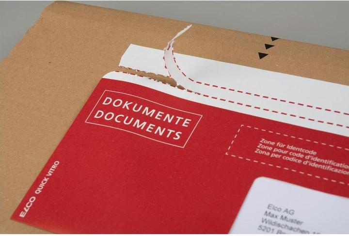 Immagine prodotto Elco Buste portadocumenti Quick Vitro carta Dokumente/Documents conformi agli standard postali (C5/6)