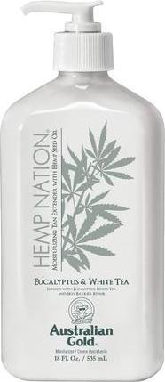 Image du produit Australian Gold Hemp Nation Eucalyptus et thé blanc Extender Tan 535ml (535 ml, Lotion après-soleil)