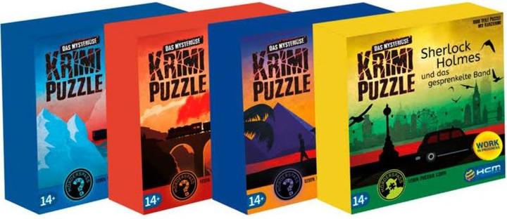 Actual product image HCM Kinzel Titanic - Murder Mystery Puzzle (1000 pieces)