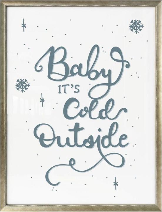Produktbild Trenddeko Baby it's cold outside (60 x 80 cm)