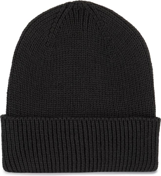 Actual product image K-up Ribbed beanie with lapel