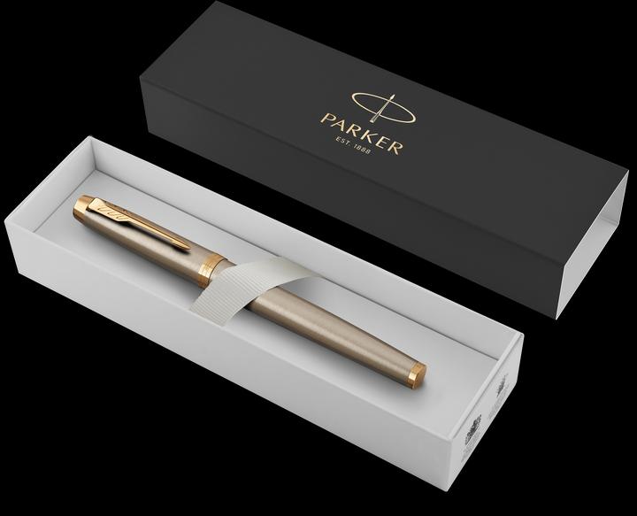 Produktbild Parker Pen IM Brushed Metal G.C. (Gold, Silber, 1 x)