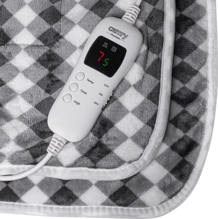 Produktbild Camry | Electirc heating throw-blanket with timer | CR 7442 | Number of heating levels 7 | Number of perso