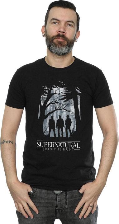 Actual product image Supernatural Mens Group Outline T-Shirt (S)