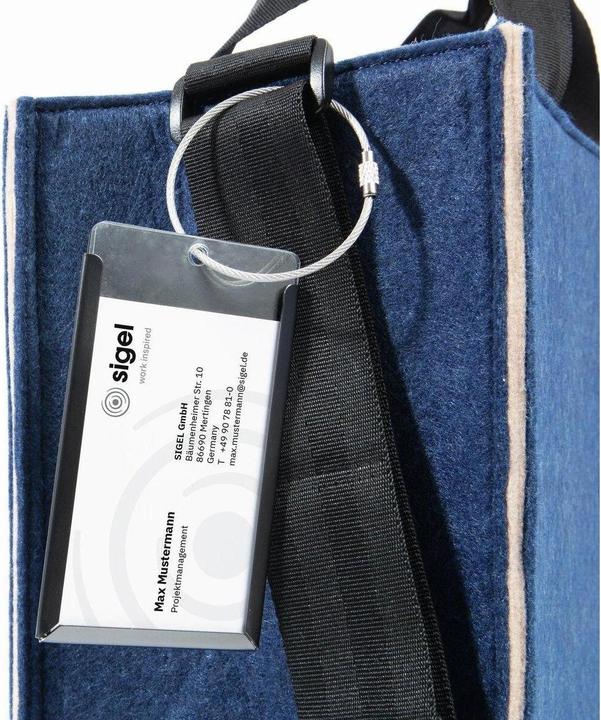 Produktbild Sigel Notebooktasche Desk Sharing Bag Bicolor M, Blau/Beige 15.4 (15.40")