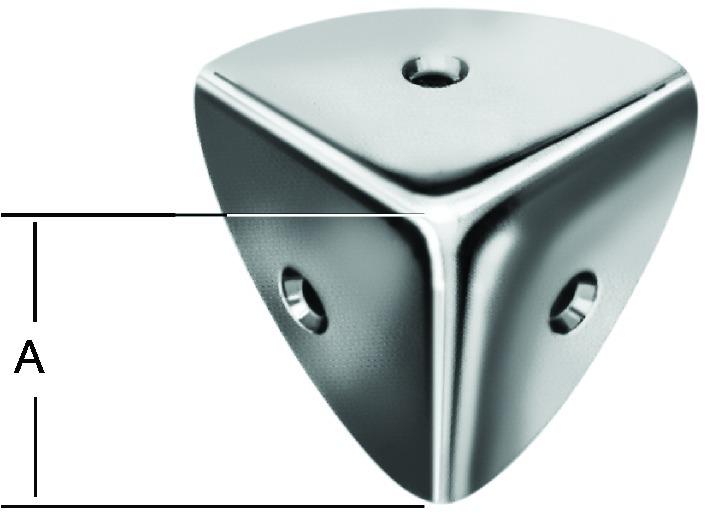 Produktbild Kistenecke 28 x 0,8 mm, Stahl verzinkt (1 Stk.)