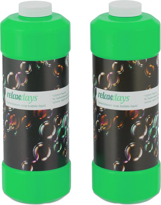 Actual product image Relaxdays 2x Bubble Refill Bottle