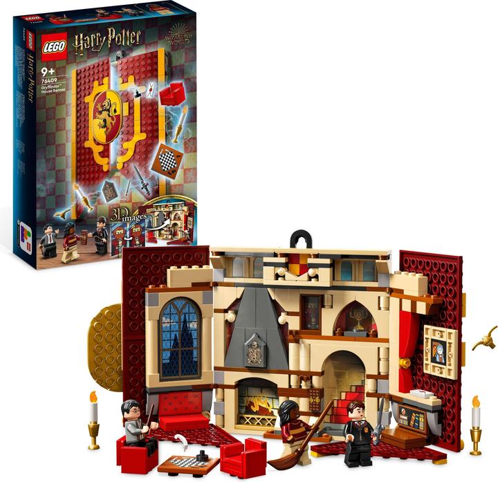 Produktbild LEGO Hausbanner Gryffindor (76409, LEGO Harry Potter)