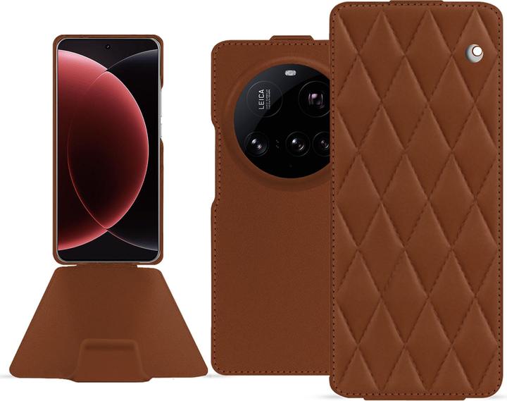 Actual product image Noreve Vertical leather shell (Xiaomi 15 Ultra)