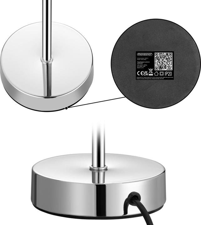 Actual product image Monzana Bedside Lamp (E14)