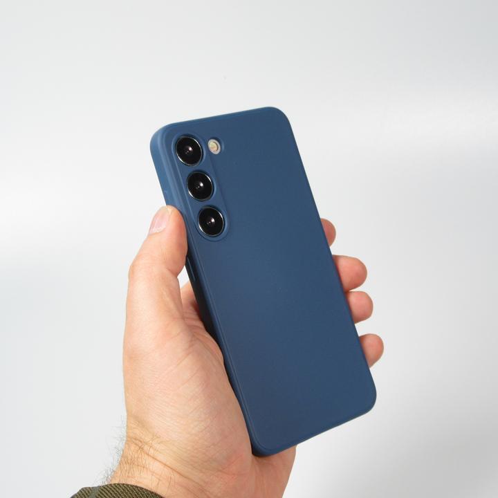 Immagine prodotto PhoneLook Hülle Silikon soft touch Dunkelblau (Samsung Galaxy S25+)