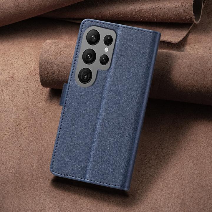 Produktbild Binfen Color Galaxy S25 Ultra - BINFEN Leder Etui Hülle mit RFID Blocker (Samsung Galaxy S25 Ultra)