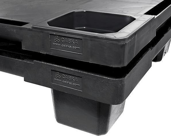 Actual product image Cabka Plastic container pallet