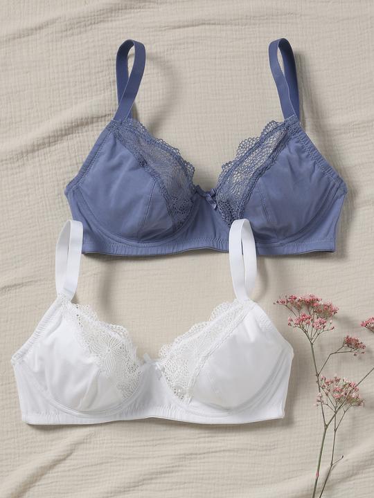 Produktbild Vertbaudet 2er-Pack Umstands-BHs mit Bio-Baumwolle Oeko-Tex (80 C)