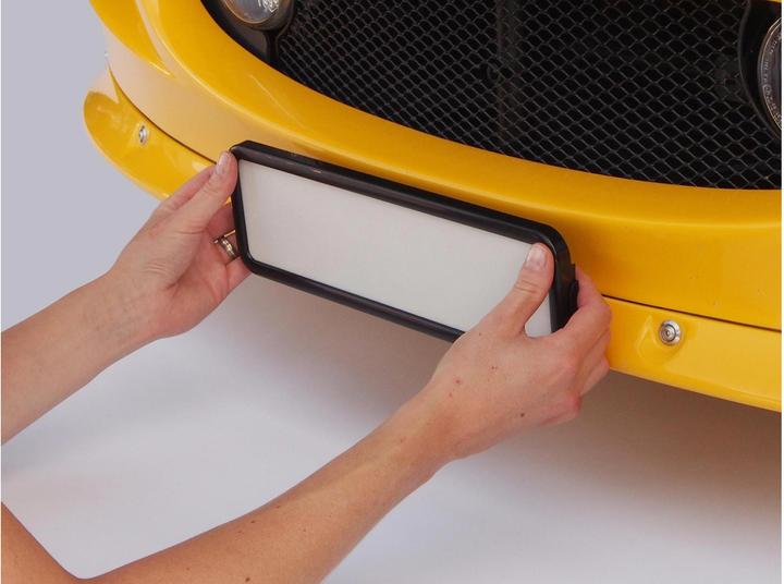 Produktbild Easyklick Kennzeichenhalter (Front + Heck, Langformat)