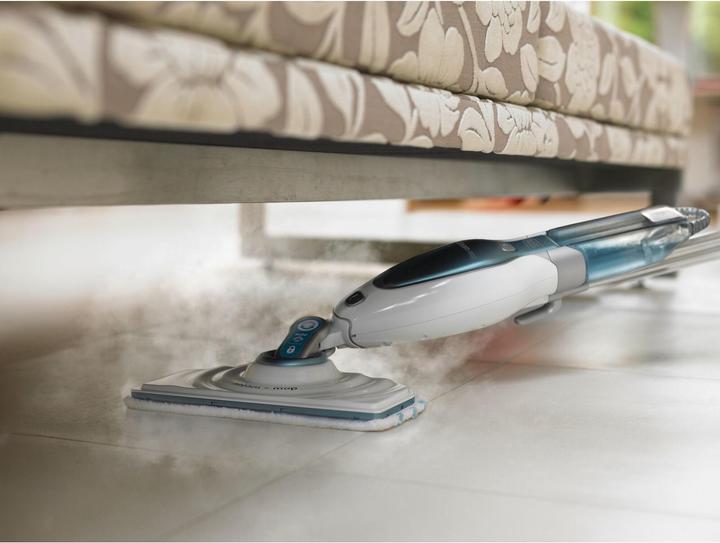 Image du produit Black & Decker Dampfbesen inkl. ErsatzPads und Teppichgleiter FSM16CDQS (1600 W)