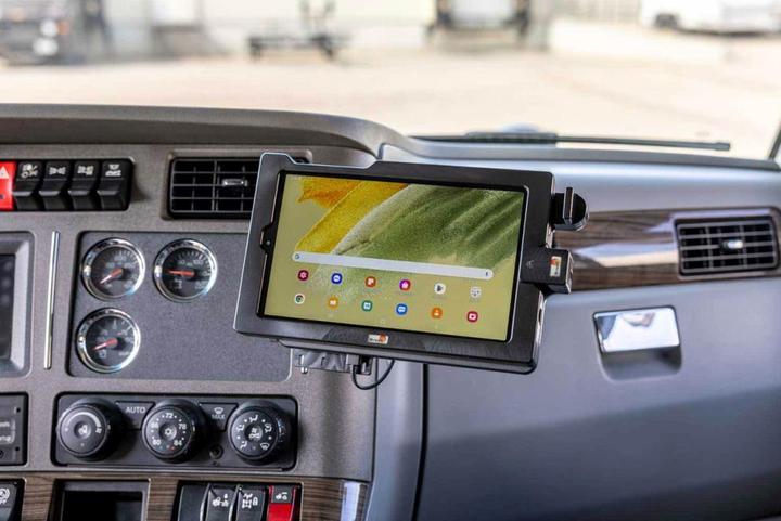 Produktbild Brodit ModTek Dock (Grundhalter) für Android / Windows Geräte, mit USB Hub (3x A + 1x C) (USB-C, 3 Ports)