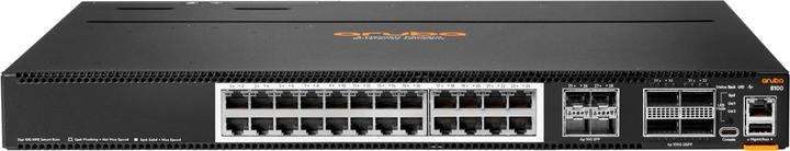Aruba HPE Networking CX 8100 24x10G Base-T 4x10G SFP+ 4x40/100G QSFP28 BF 3Fan 2AC PSU SW Bundle (24 porte)