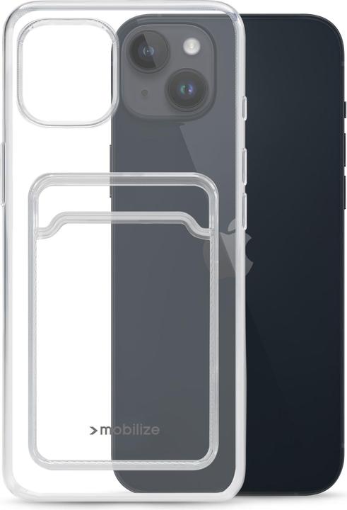 Actual product image Mobilize Rubber Gelly Card Cover (Apple iPhone 15 Plus)