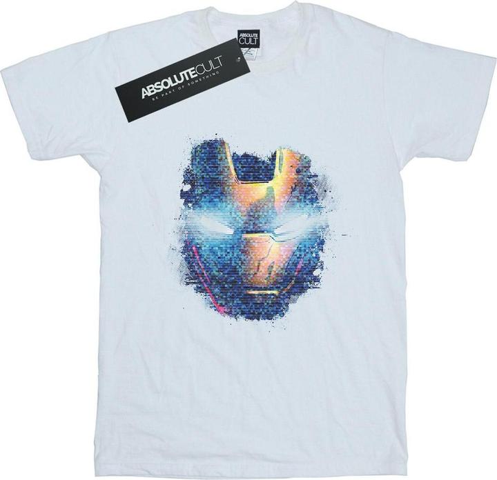 Produktbild Avengers Iron Man Distressed Head TShirt (L)