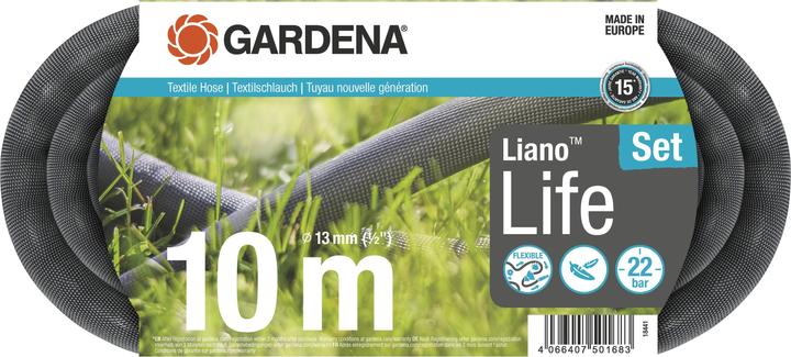 Produktbild Gardena Liano Life 1/2 Set (10 m, 13 mm)