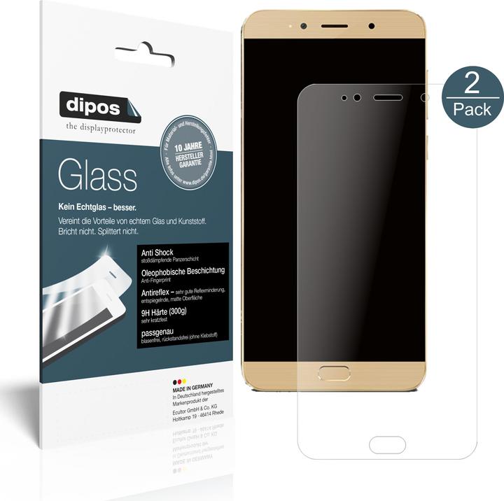 Produktbild Dipos Displayschutz Anti-Shock (2 Stück, Allview X4 Soul Lite)