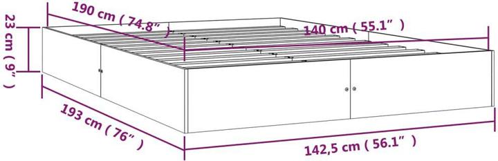 Actual product image VidaXL Lubbert (140 x 190 cm)